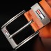 Men Faux Leather 120CM Pin Buckle Business Casual Fashion Leather Pants Belt