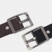 Men PU Leather Retro Pin Buckle Belt Business Casual Wild Adjustable Belt